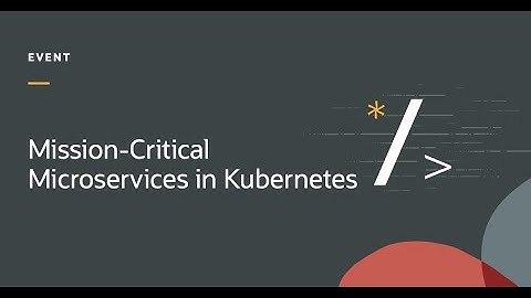 Transaction patterns for mission-critical microservices in Kubernetes