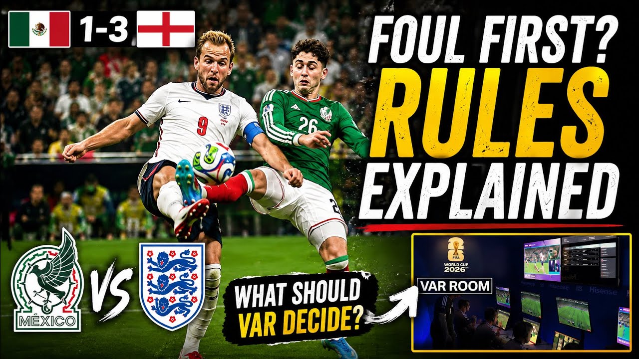 Mexico vs England penalty controversy explained | Should Mexico have won a penalty? | World Cup 2026