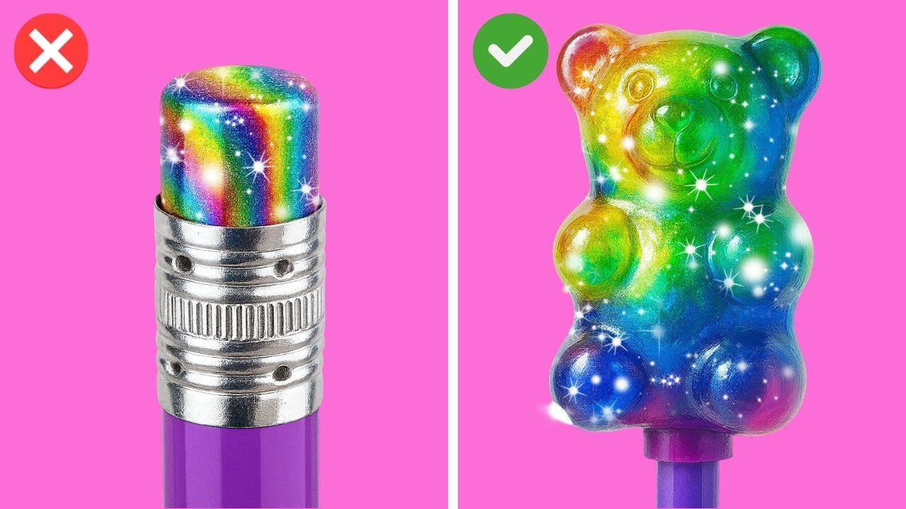 COOL EPOXY RESIN VS 3D PEN CRAFTS | Cute DIYs Jewelry Ideas by 123 GO ...