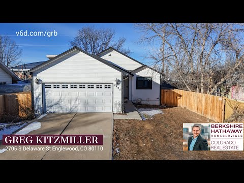2705 S Delaware St, Englewood, CO home video tour