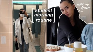 college student morning routine  | premed student