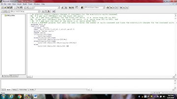 FORTRAN 90 & 95 programmings | Calculate your electricity bill when four different rates are given.