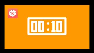 Make a Countdown in Kinemaster || Kinemaster text effects tutorial