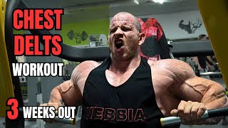 CHEST & SHOULDERS Workout | 3 Weeks Out of Empro Spain