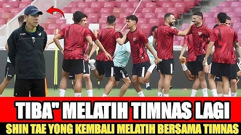 AKHIRNYA STY KEMBALI‼️TEPAT HARI INI SHIN TAEYONG KEMBALI MELATIH TIMNAS INDONESIA