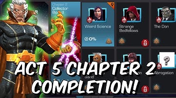 Free To Play Act 5 Chapter 2 2019 - Uncollected Full Run! - Marvel Contest of Champions