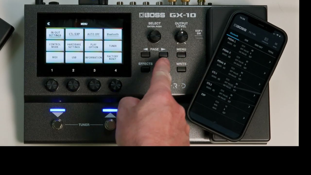 GX 10 example with FS 1 WL - YouTube