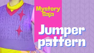 Making Mystery's jumper - Saja boys | Kpop demon hunters cosplay tutorial