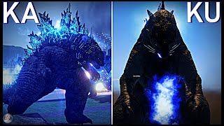 New Kaiju Arisen 5.0  vs Kaiju Universe Titanus Godzilla Comparison