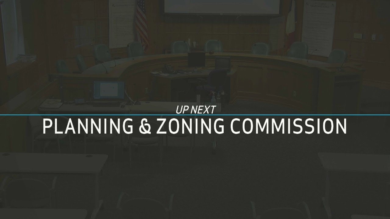 Planning and Zoning Commission July 15, 2020 YouTube