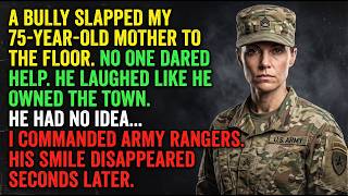 A Bully Slapped My Elderly Mother ---At Her Diner—Not Knowing I Commanded Army Rangers:
