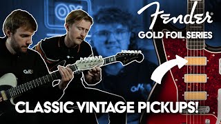 These Pickups are AMAZING! | Fender Gold Foil Series
