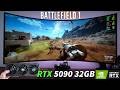 Battlefield 1 - RTX 5090 32GB - Ryzen 7 9800X3D | LG UltraGear 39" OLED 39GS95QE-B