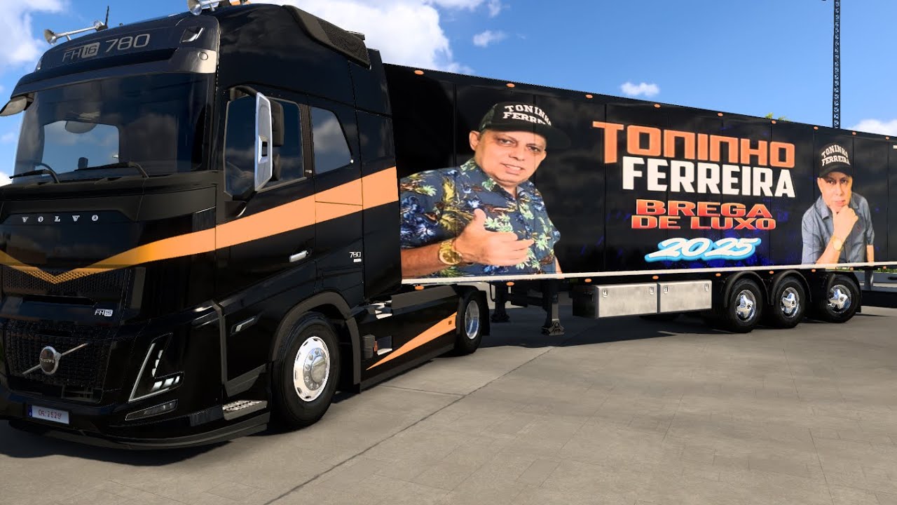 LIVE= TONINHO FERREIRA SERESTA & BREGA DE LUXO 2025. NA CARRETA DIVULGAÇÃO  TOP SHOW