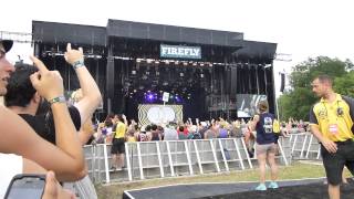 Matt & Kim - Let's Go @ Firefly Music Festival 2015