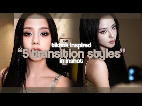 5 TIKTOK-LIKE TRENDING TRANSITION IDEAS EVERY EDITOR SHOULD KNOW IN INSHOT *WITHOUT PRO* 🔥 || #jisoo