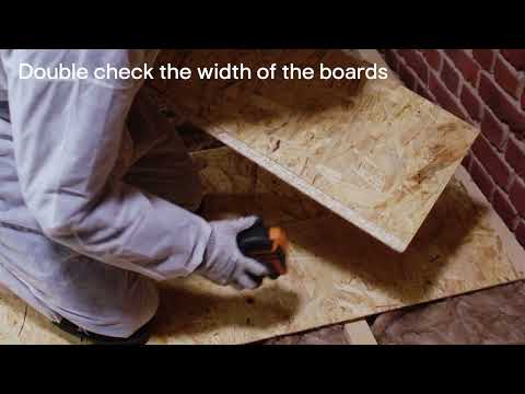 B&Q - How to Board a Loft