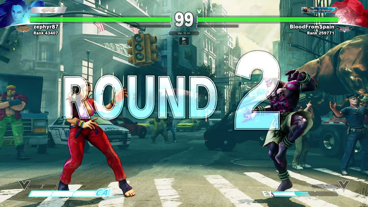 SFV - Laura Vs Dhalsim 3 of 5