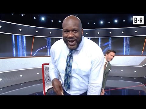 Shaq Crashes the NHL on TNT Set 😂