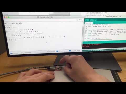 Embedded Programming | Morse Code Decoder "HELLOWORLD"