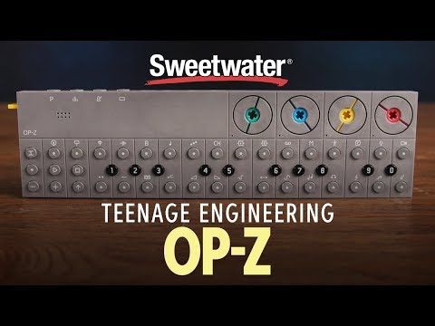Teenage Engineering OP-Z Portable Synth/Sequencer Demo