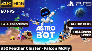 Astro Bot (PS5) - #52 Feather Cluster - Falcon McFly WALKTHROUGH No Commentary
