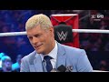 Cody rhodes heart touching promo  wwe raw 31124 full segment