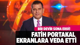 Bi̇r Devi̇r Sona Erdi̇ Fati̇h Portakal Ekranlara Veda Etti̇