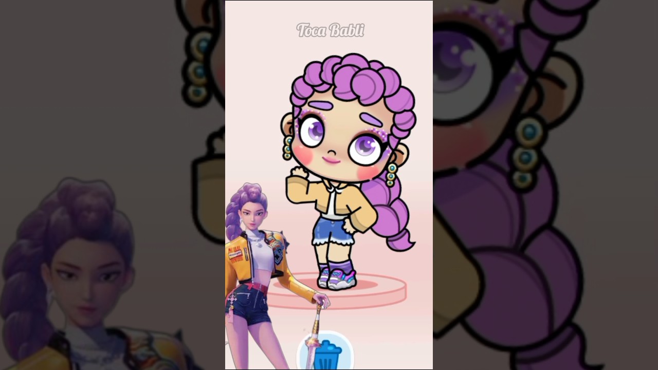 Rumi in avatar world vs Toca Boca 