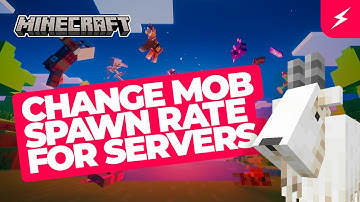 How to change the mob spawn rate on your Minecraft: Java Edition server
