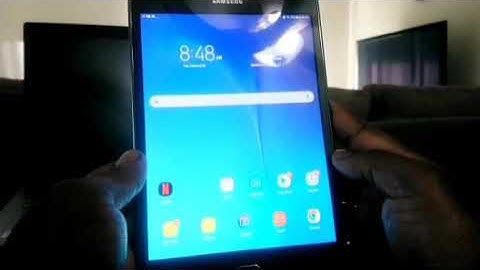 how to turn on and off safe mode on Samsung Galaxy Tab A (first option)