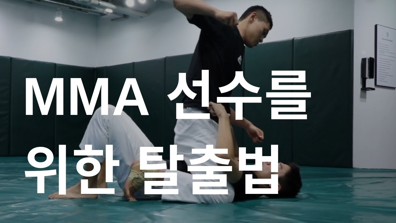 MMA 선수를 위한 마운트 탈출법!