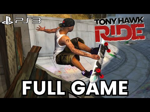 TONY HAWK: RIDE Full Gameplay (PS3) No Commentary