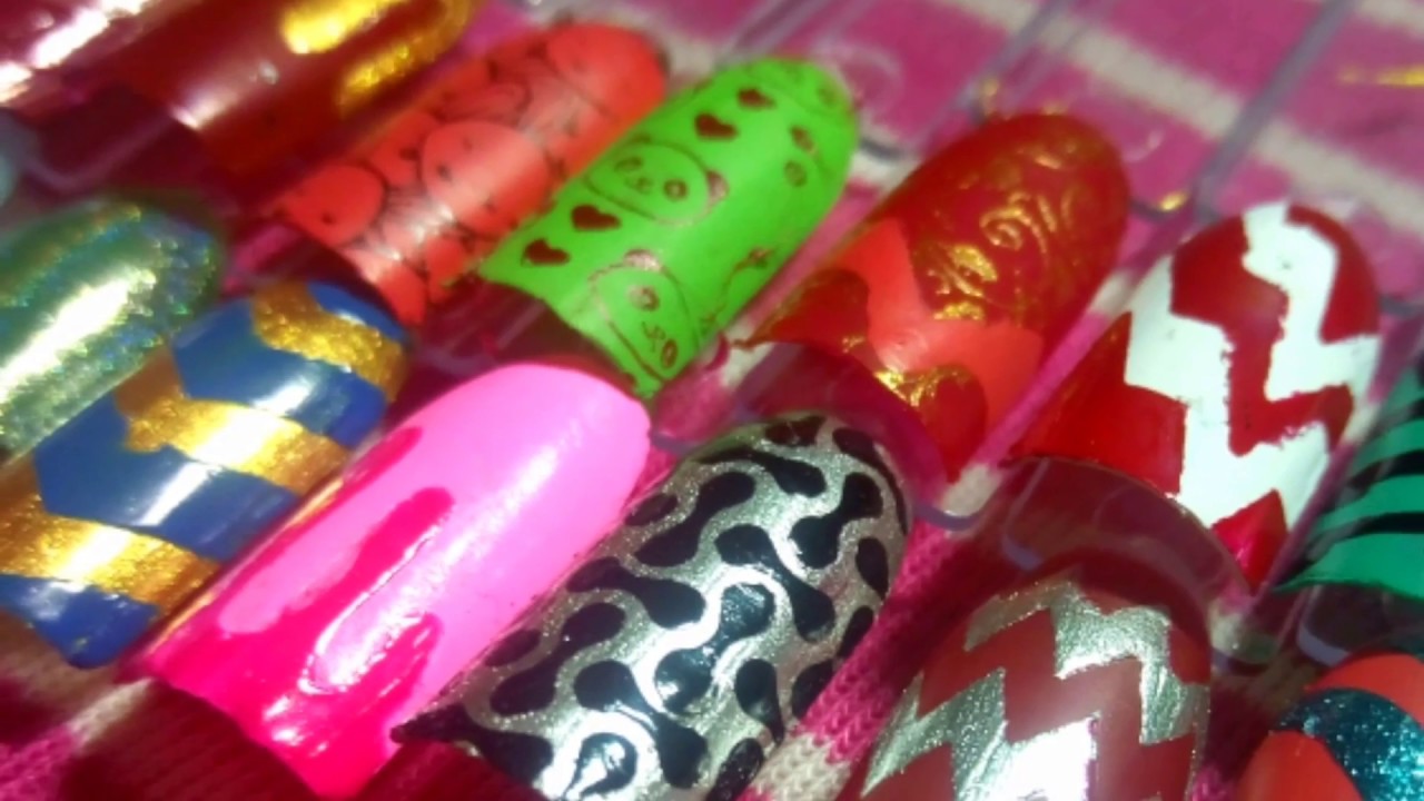Use Nail Vinyls Perfectly On Your Nails! Precise Fashion's Nail Vinyls.