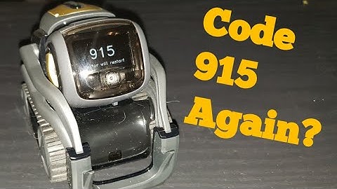 Anki Vector Error 915