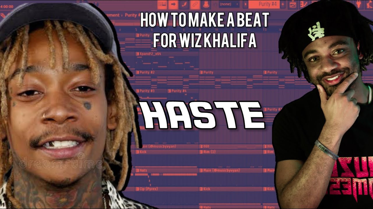 HOW TO MAKE A BEAT FOR WIZ KHALIFA (FL Studio Tutorial) | HASTE