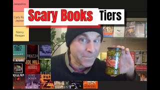 30 SCARY BOOKS tier ranking