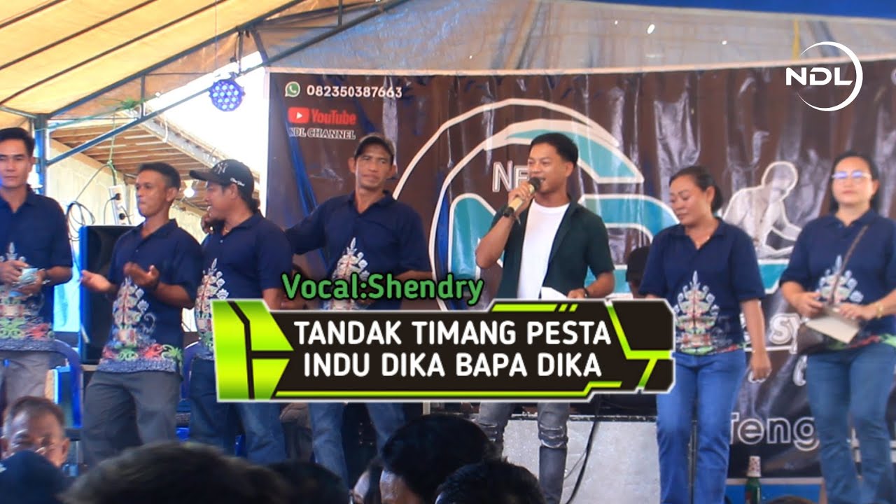 Tandak timang pesta syukuran (Ind.Dika bp.dika) vocal:Shendry.