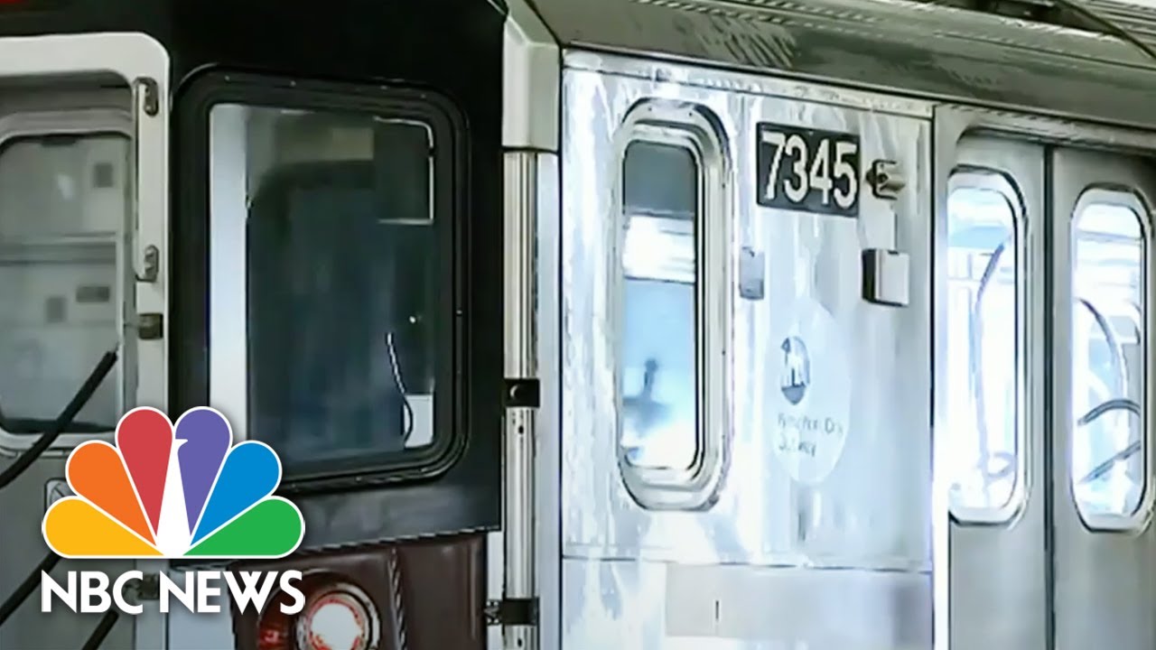 NYC Subways Test Powerful UV Lights To Kill Virus | NBC Nightly News