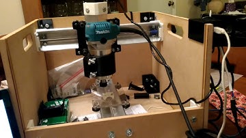 Testing Movement on Sienci Mill One CNC Router