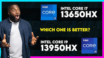 Intel Core i7 13650HX vs Intel Core i9 13950HX Comparison