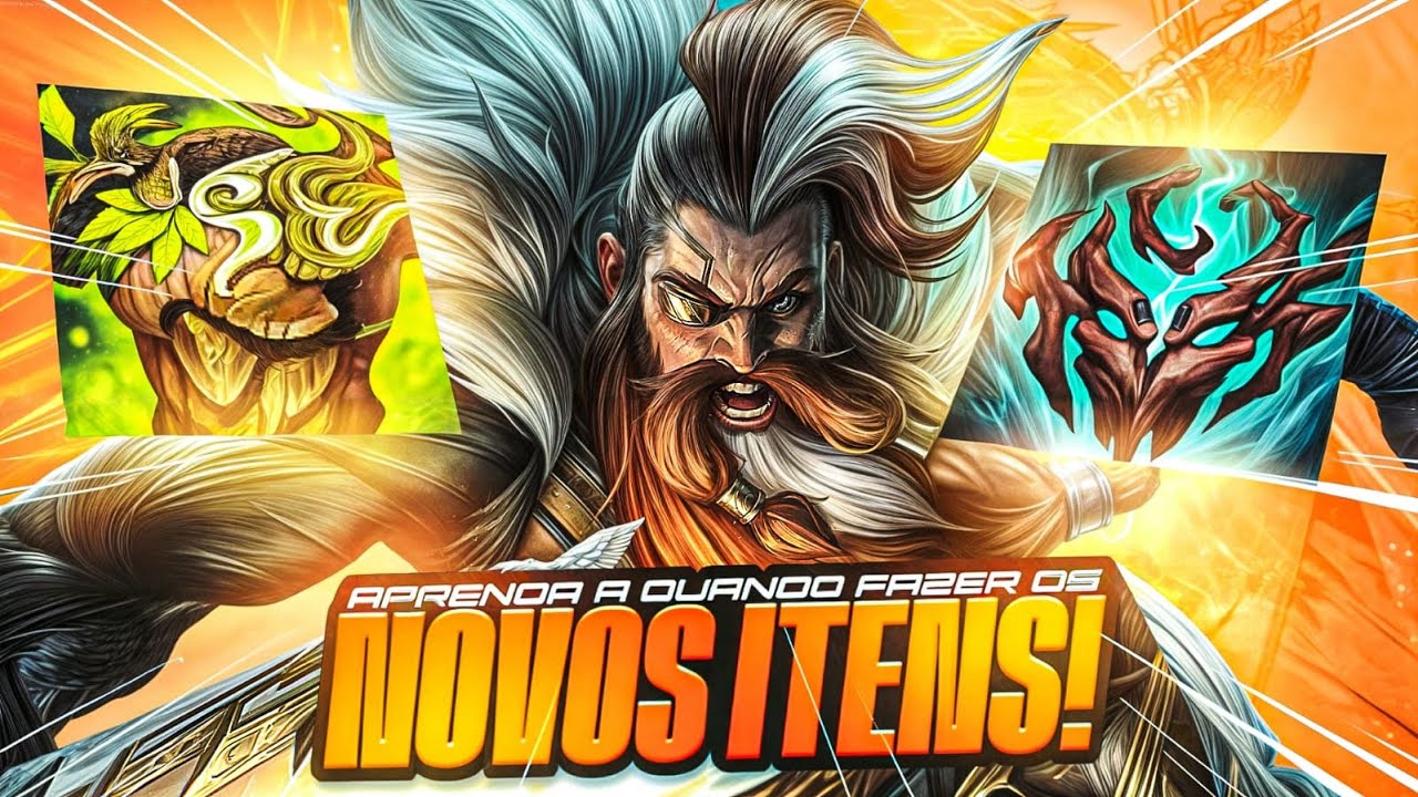 APRENDA EM QUE SITUAÇÃO VOCÊ DEVE FAZER ESSES NOVOS ITENS!! - LoL Wild Rift