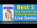Eye Exercise for Vision Improvement | How can improve my vision naturally? @MindWorldAcademy