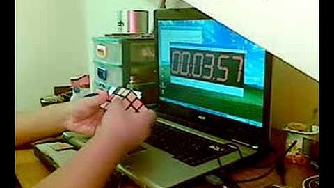 rubik stackmat diy with demostration artigianale