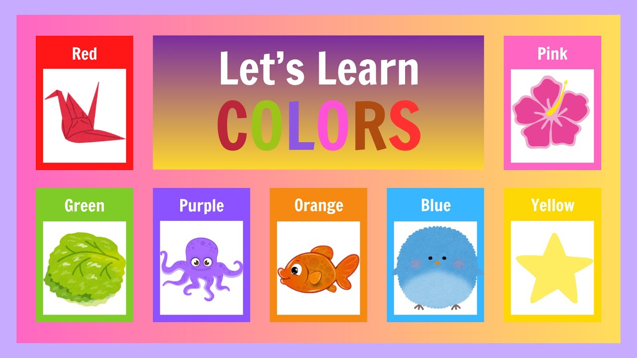 Learn Colors with Fun | Colors Song for Preschool | Toddler Learning ...