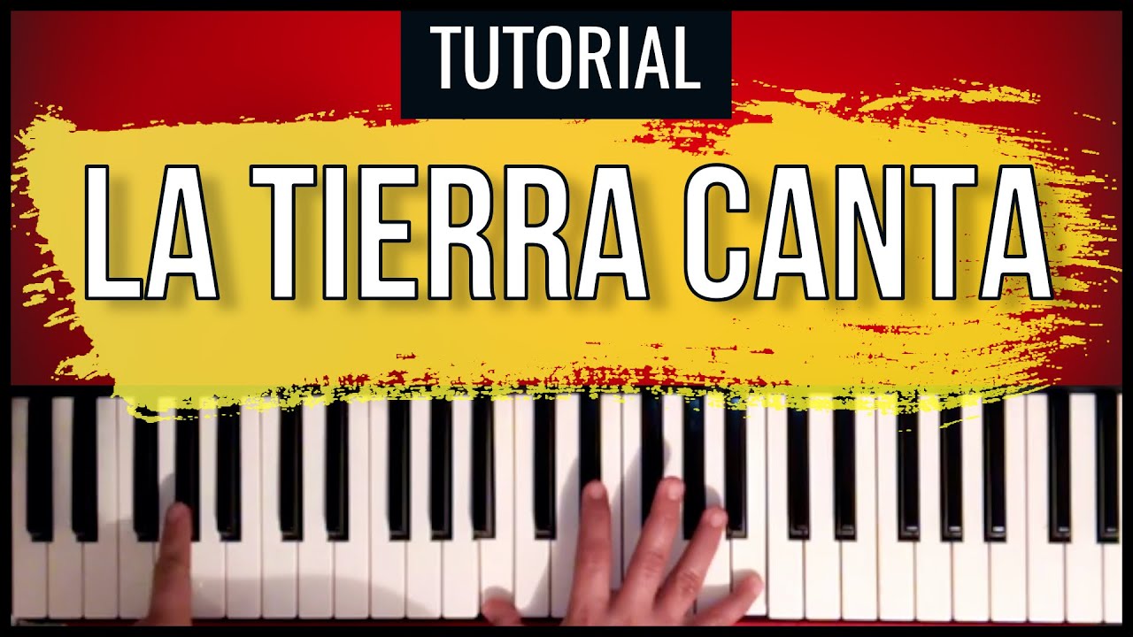 La tierra canta Barak - Tutorial Prisca Piano | con instrumental - YouTube