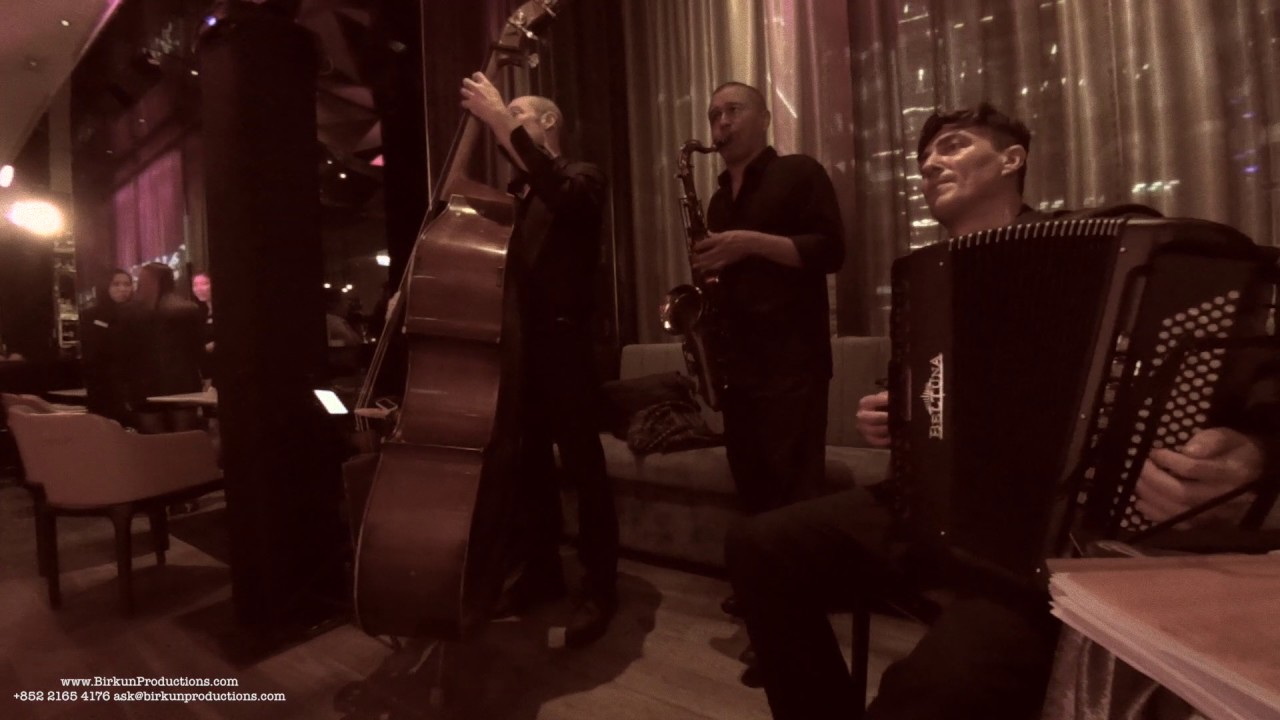 La Vie En Rose French Accordion Jazz Trio Performance Birkun