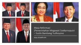 Masa Pemerintahan Megawati SBY