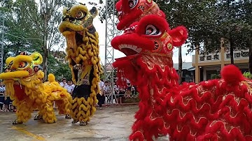 Múa Lân - Bé Thương Ông Địa -  Nhạc Tết Thiếu Nhi 2024