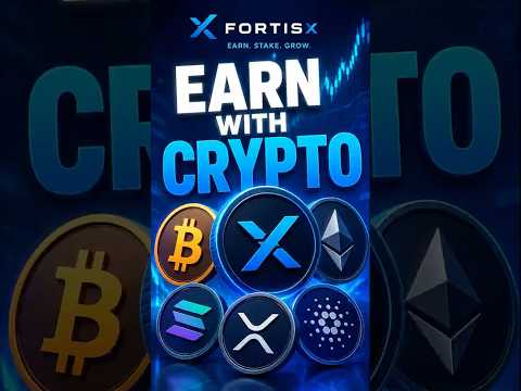 Time To Put Your CRYPTO To Work With FortisX #crypto #shorts #altcoins #xrp #cryptocurrency #defi